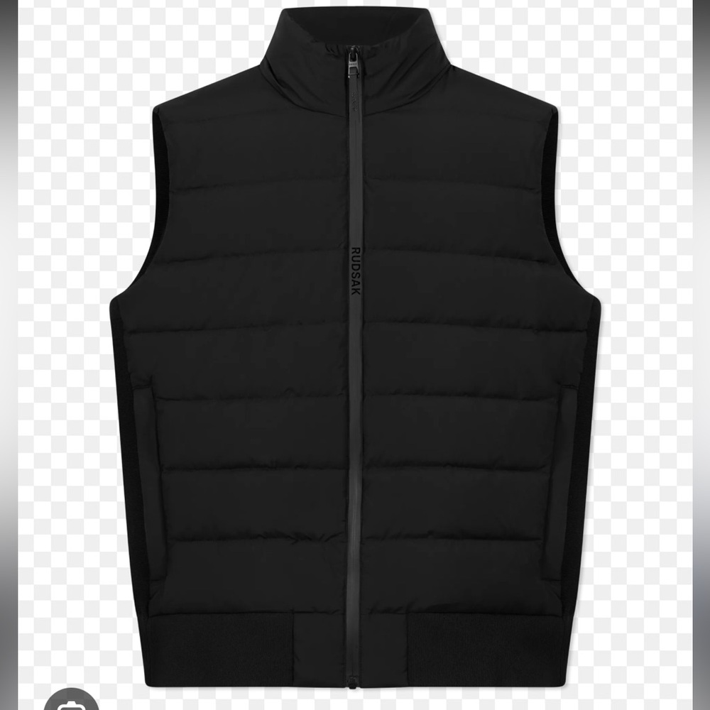 RUDSAK Midnight Black Quilted Vest - Picture 2 of 8
